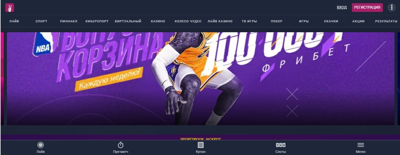 Vivarobet website design
